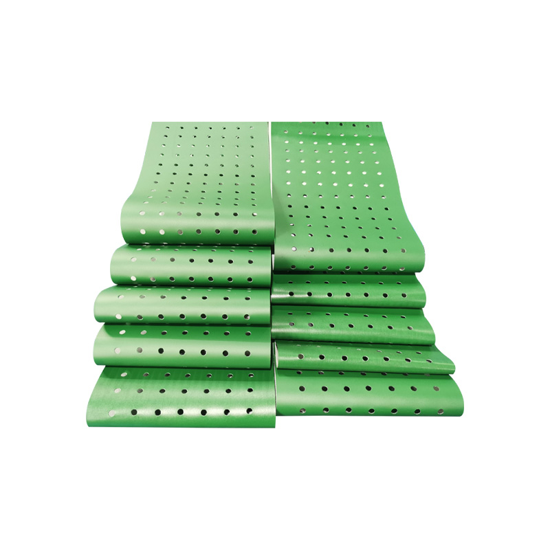 廠家輸送帶打孔 PVC打孔吸風定位輸送帶 環形打孔輸送帶